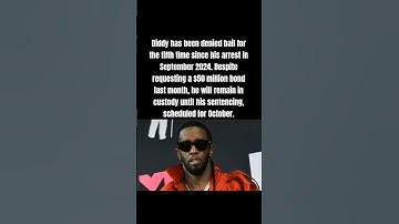 Thumbnail of Diddy Denied Bail Again #shorts #diddy