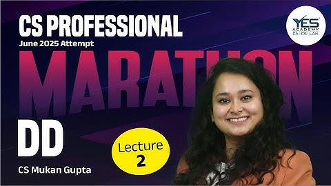 CS Professional CMADD MARATHON for June 25- Part 2 | CMADD| CS Muskan Gupta