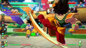 Broly (DBS) Midscreen Super Dash Combo with Cell Assist