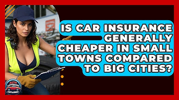 Is Car Insurance Generally Cheaper In Small Towns Compared To Big Cities? - Auto Coverage Explained