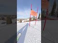 I didn't stand a chance in this race. #skiing #deervalley