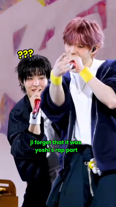 jihoon mistake 😆😆 it was yoshi's part 😭😭 #jihoon #asahi #haruto #treasure