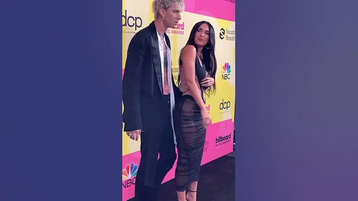 Megan  Fox and Machinegunkelly at billboard music awards - 天天要闻