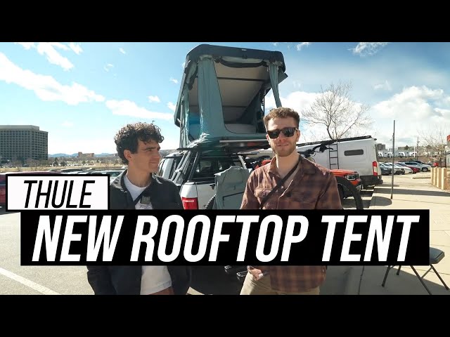 コールマン Wide Sky Roof Thule Widesky rooftop tent with