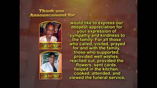 Claudia Vianney Philbert Thank You