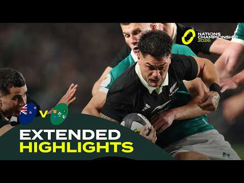 All Blacks DOMINATE in Auckland! 🙌 | New Zealand v Ireland | Nations Championship 2026 | Highlights