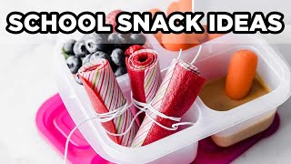 Make-Ahead School Snack Ideas Kids Love
