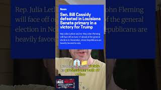 Bye, bye Bill Cassidy. You should've voted to convict Trump in the first administration.