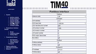 HBM FAQ  Torque TIM40 overview