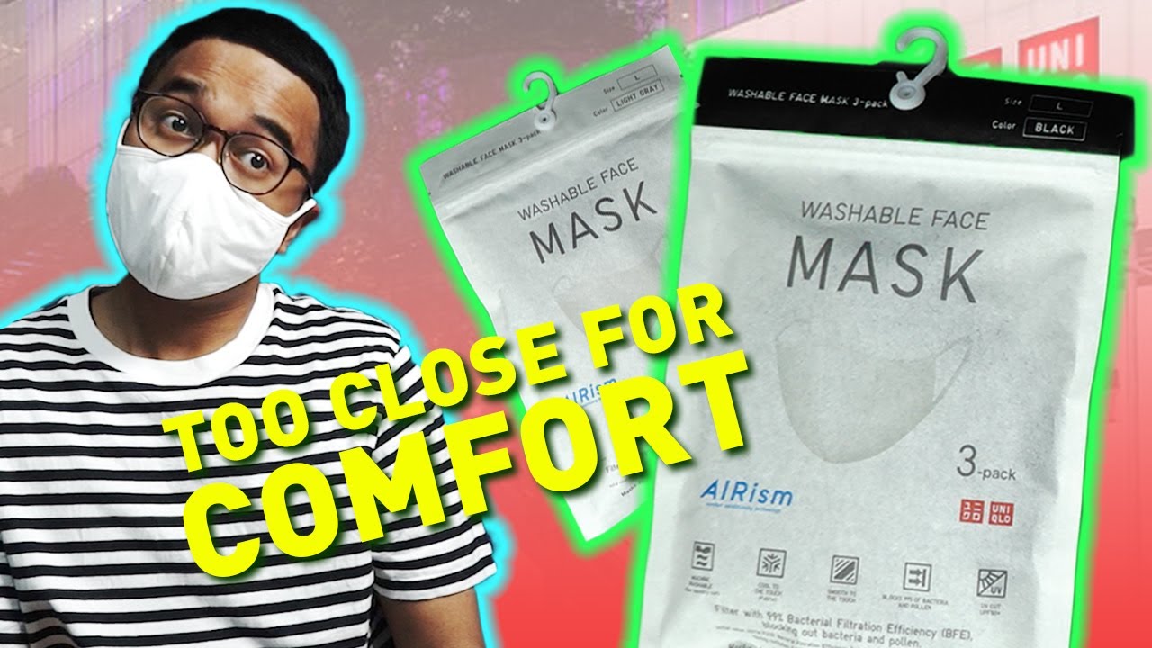 Uniqlo Airism Mask Comfort over feeling assured? YouTube