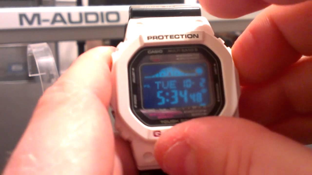 GWX5600B-7 Casio G-Shock Watch Review - G-Lide Atomic Solar