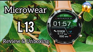Microwear L13 Smart Watch - Complete features, Bluetooth Call - Unboxing,  Review and setup