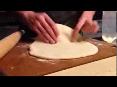 Shaping Gluten Free Pizza Dough - YouTube