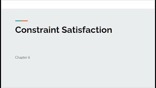 [MI] Ch6 constraint satisfaction problem (شرح بالعربي)