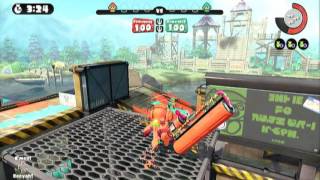 Splatoon Camp Triggerfish: Throwing seekers over the gap(Read description)