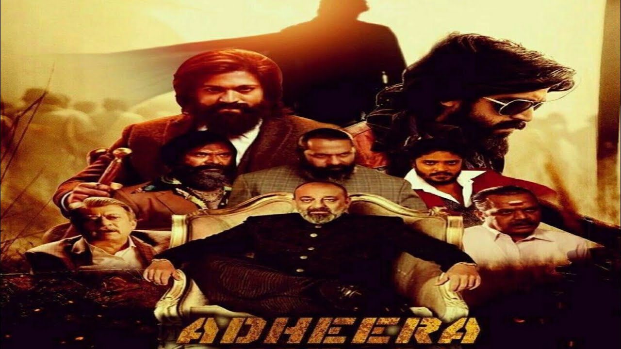 KGF Chapter2 poster and wallpaper  |Yash|Sanjay dutt