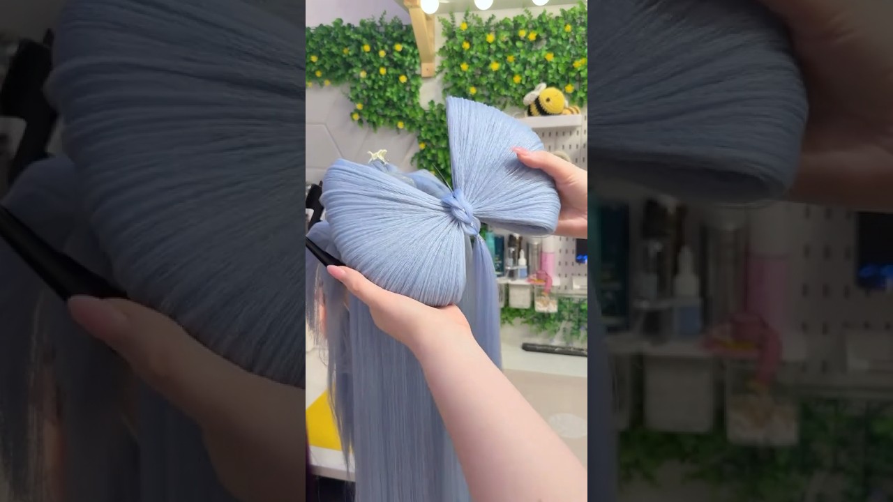 Создание банта Мизуки | Mizuki bow for cosplay wig #cosplay #wigs #genshinimpact