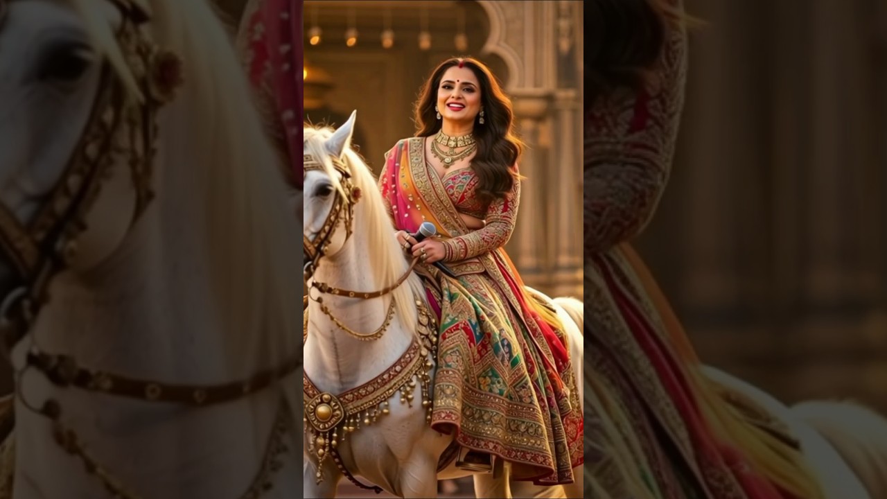 ghode per Amitabh ji aur Rekha