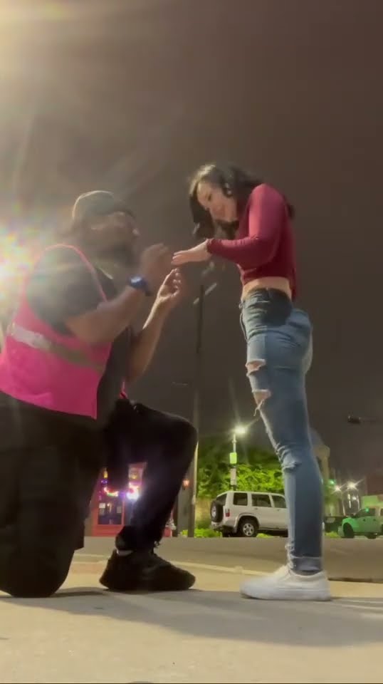 If we can tie the knot, You can too ? #hoodnews #love #proposal #omg #how #wow #lol #funny #cute