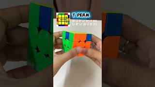 T Perm - PLL Algorithm | CFOP Rubiks Tutorial #rubikscube #speedcubing #cfop #puzzle