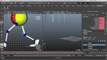Cycling And Walking Forward Maya