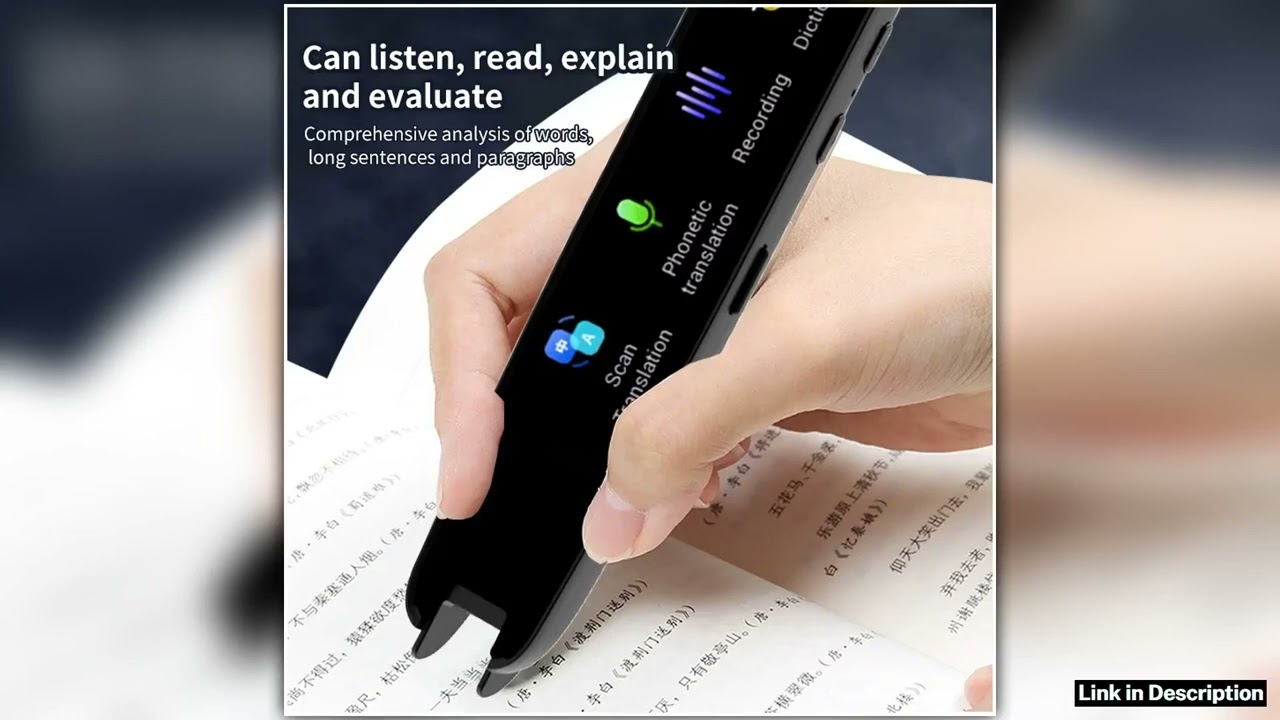 Offline Translation Pen For Teacher Student Dictionary English Intelligent Scanning Point Reading 1