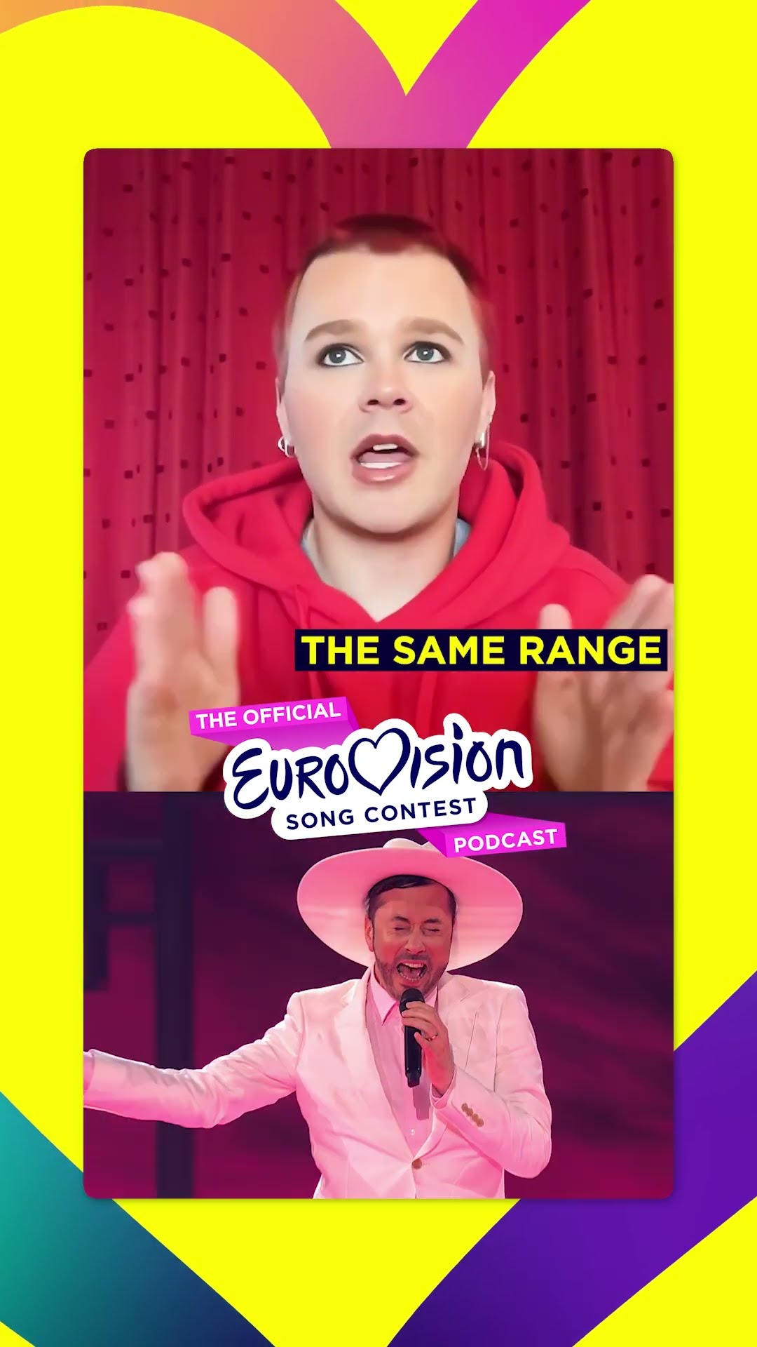 A bit of (strobe)light-hearted chat with Red Sebastian! ?? New episode out now ? #Eurovision2025