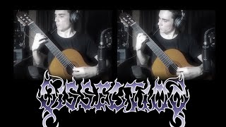 Dissection - Chaosophia (Guitar Duet Cover) + TAB, MIDI &amp; mp3
