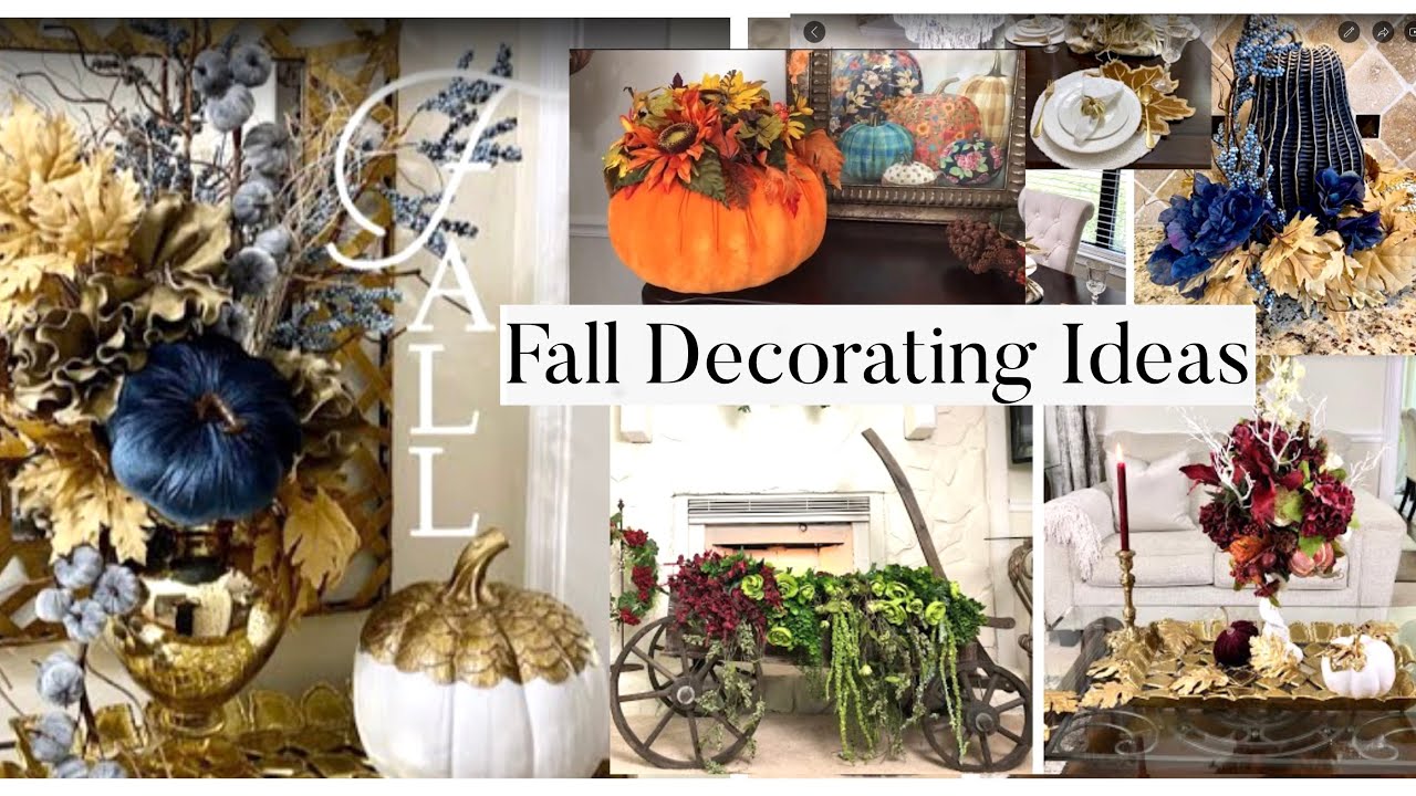 COZY FALL DECORATING IDEAS/FALL DECORATE WITH ME/AUTUMN DECOR (fall