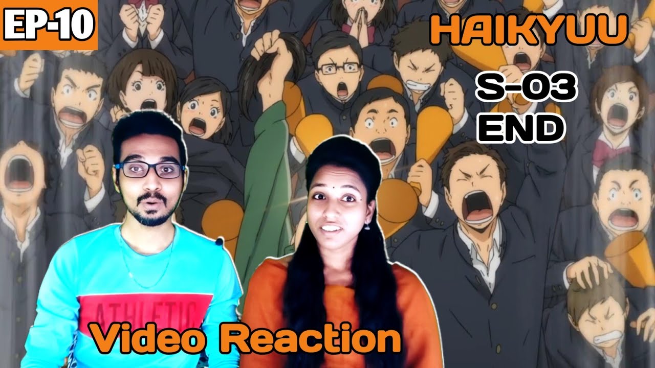 Haikyuu S-03 EP-10 Reaction 😍 | Tamil Couple Reaction