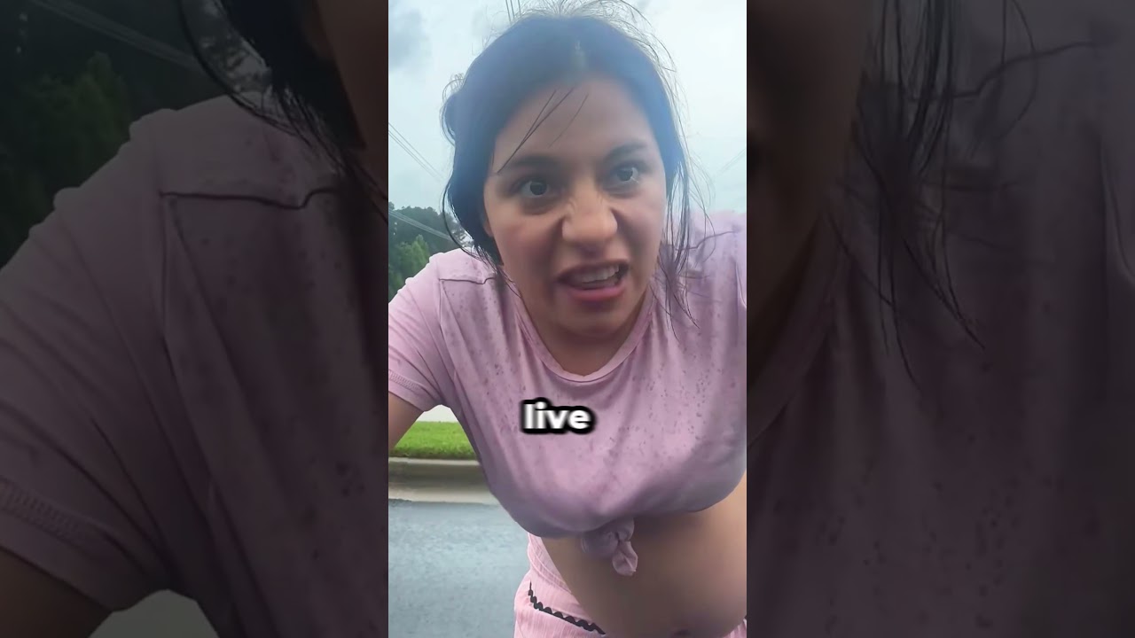 Desperate pregnant wife stops the car 🤰 (@jehielynalex)