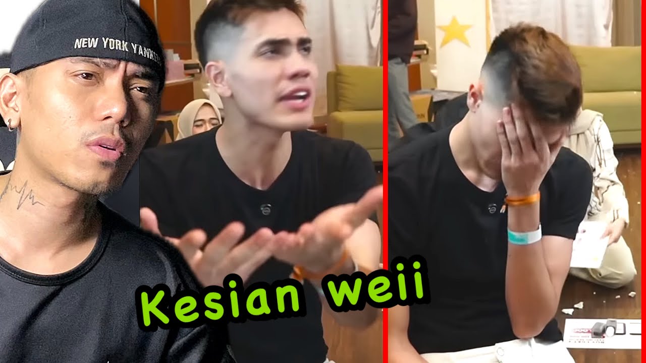 'AISAR KHALED' DIMARAHI OWNER PRODUCT SAAT LIVE, BERKACA AIR MATA HAMPIR MENANGIS??