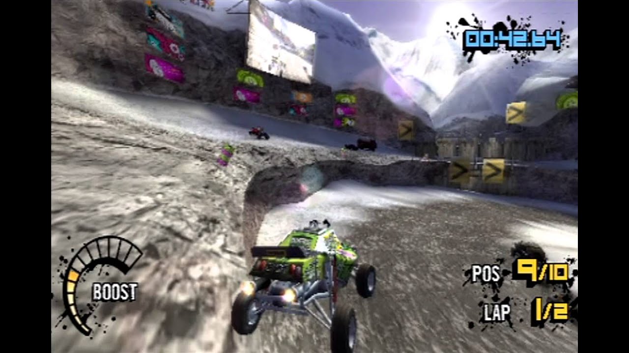MotorStorm Arctic Edge PSP demo gameplay (60fps) YouTube