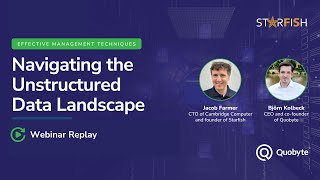 [Webinar] Navigating the Unstructured Data Landscape: Effective Management Techniques