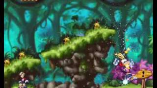 Rayman [Sega Saturn] - Moskito's Nest try 1 (2/2)