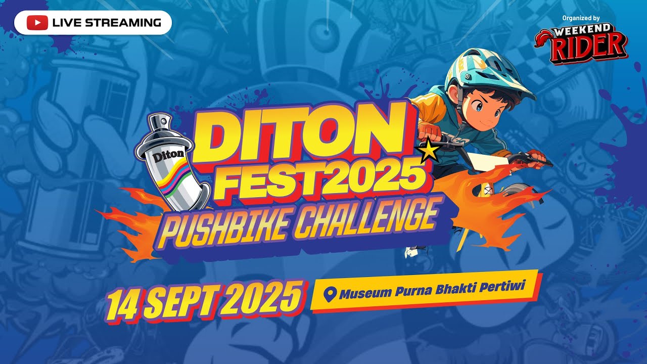 Batch drawing diton pushbike challenge