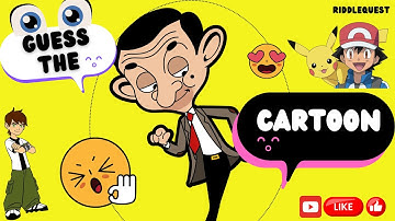 "Can You Guess the Cartoon? Test Your Animation Knowledge!"| RiddleQuest | #viral #viralvideos