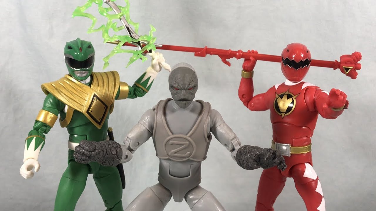 Power Rangers Lightning Collection Wave 7 - MMPR Green, Z Putty & Dino Thunder Red Review