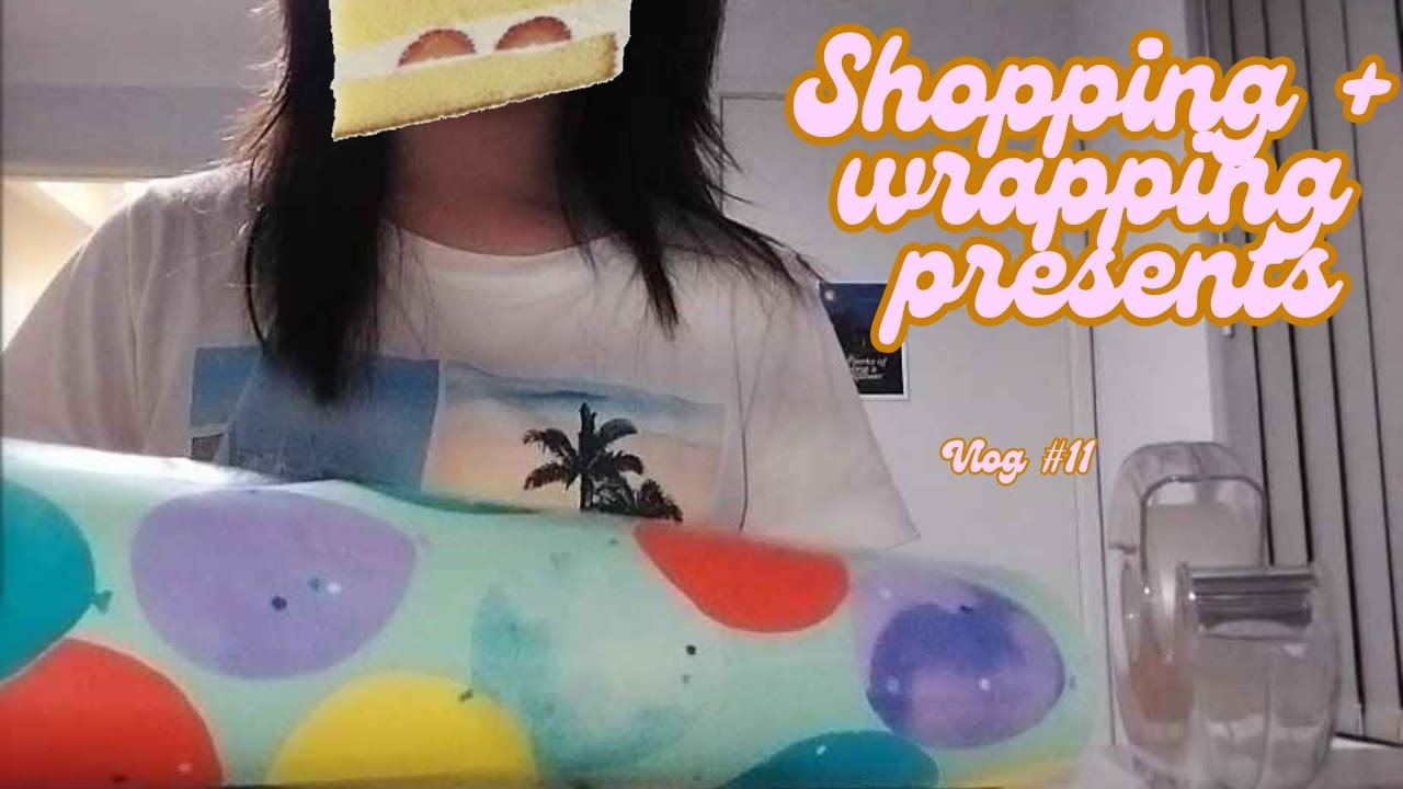 Shopping + Wrapping Presents