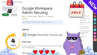 Celebrity Google Workspace Admin: Securing | #2025 | #GSP712 |#qwiklabs |Solution Profile