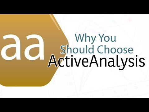 Why you should choose ActiveAnalysis