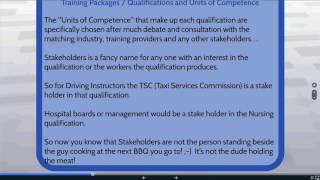 TAEDES402A Use Training Packages and Accredited Courses to meet client needs: Webinar