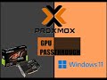 MAQUINA VIRTUAL COM WINDOWS 11 E GPU - HOMELAB