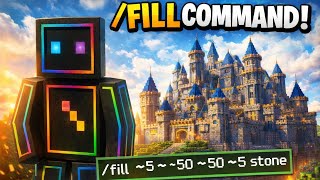 How To Use Fill Command In Minecraft Full Step-By-Step Tutorial English&Hindi