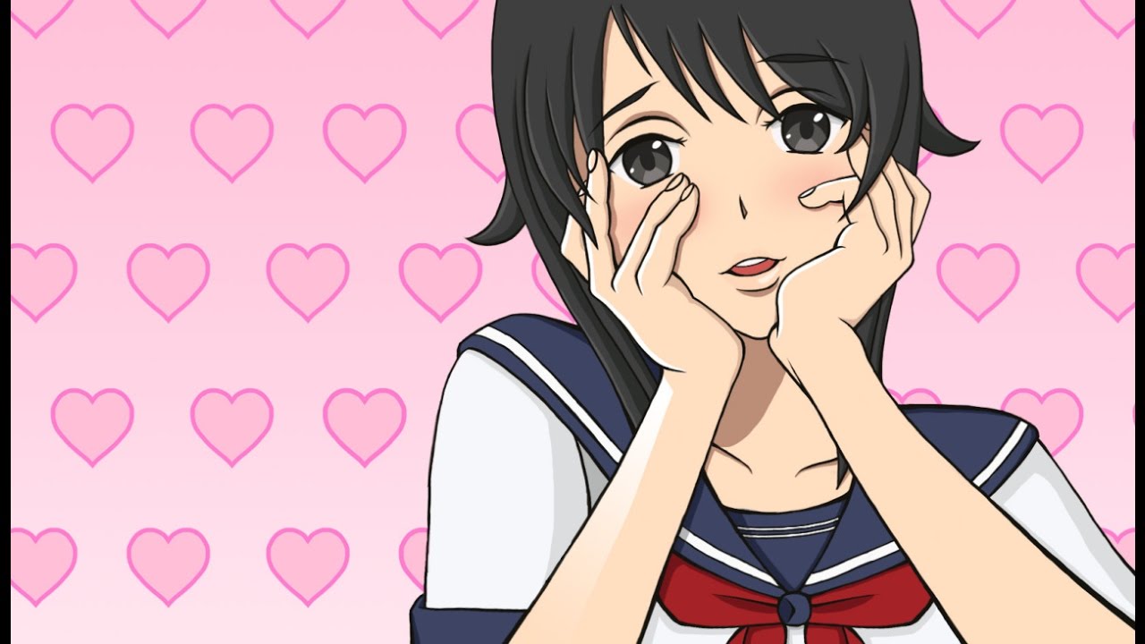 gaming logo SENPAI NOTICE ME ♥ YANDERE SIMULATOR