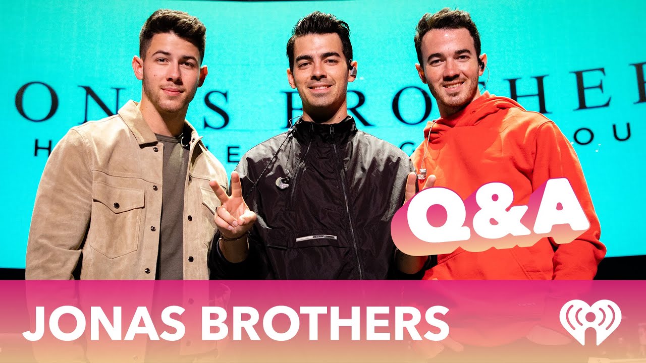 Jonas Brothers Answer Fan Questions at our Exclusive Q&A!