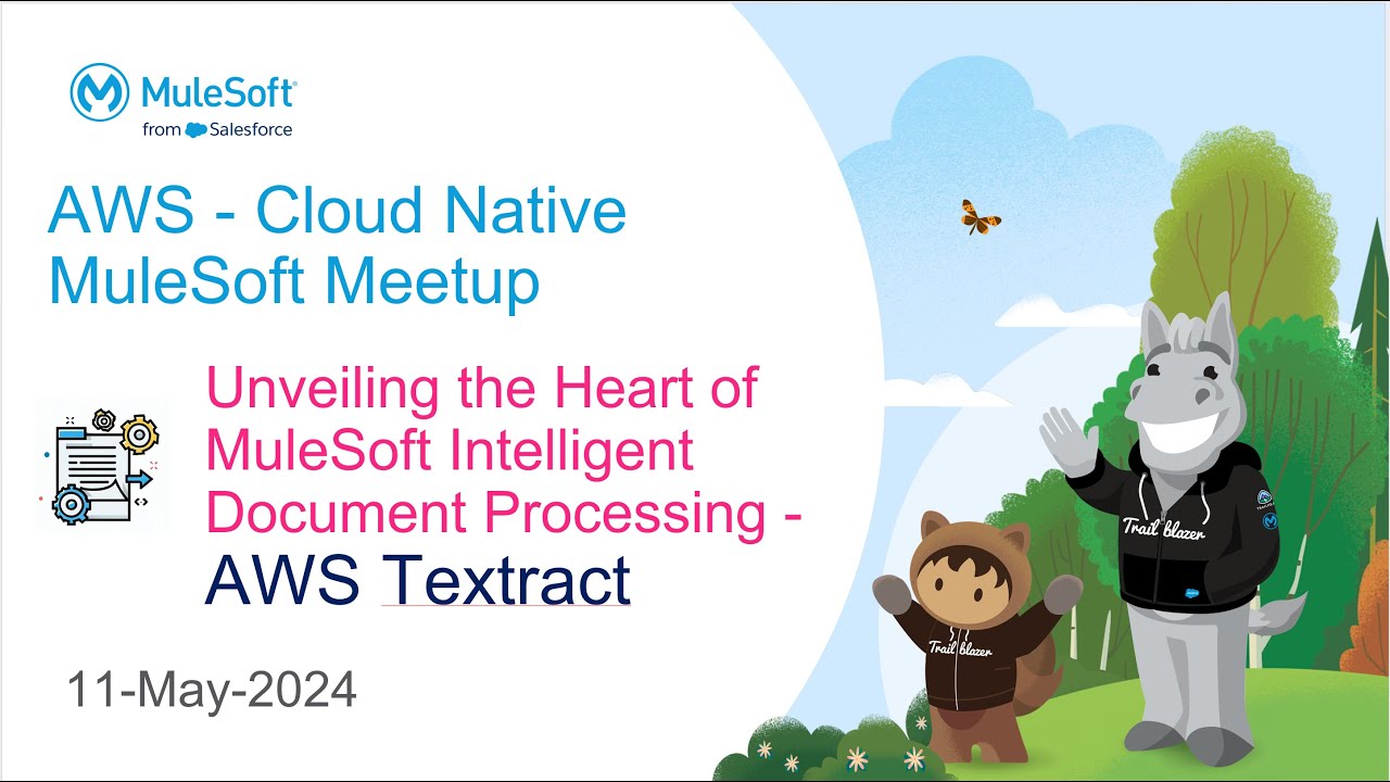 Unveiling the Heart of MuleSoft IDP - AWS Textract | AWS Textract API |AWS - Cloud Native Meetup #4