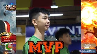 NCF MVP (Blue armor) LANCE BORJA - 2019 regional interschool taekwondo Championship