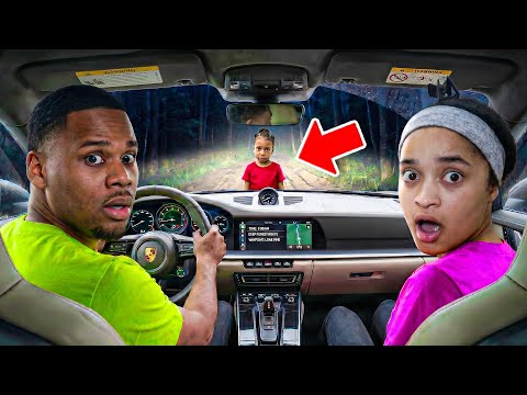 WE FOUND A MISSING GIRL ON THE SIDE IF THE ROAD…