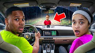 WE FOUND A MISSING GIRL ON THE SIDE IF THE ROAD… 